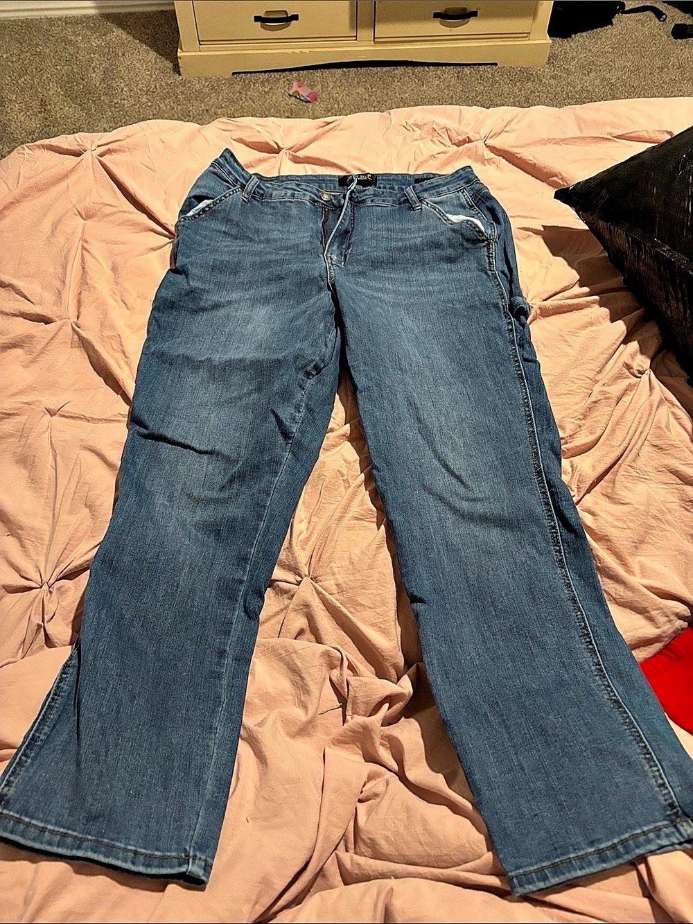 Judy Blue Slim Fit Carpenter Jeans Blue Waist 31